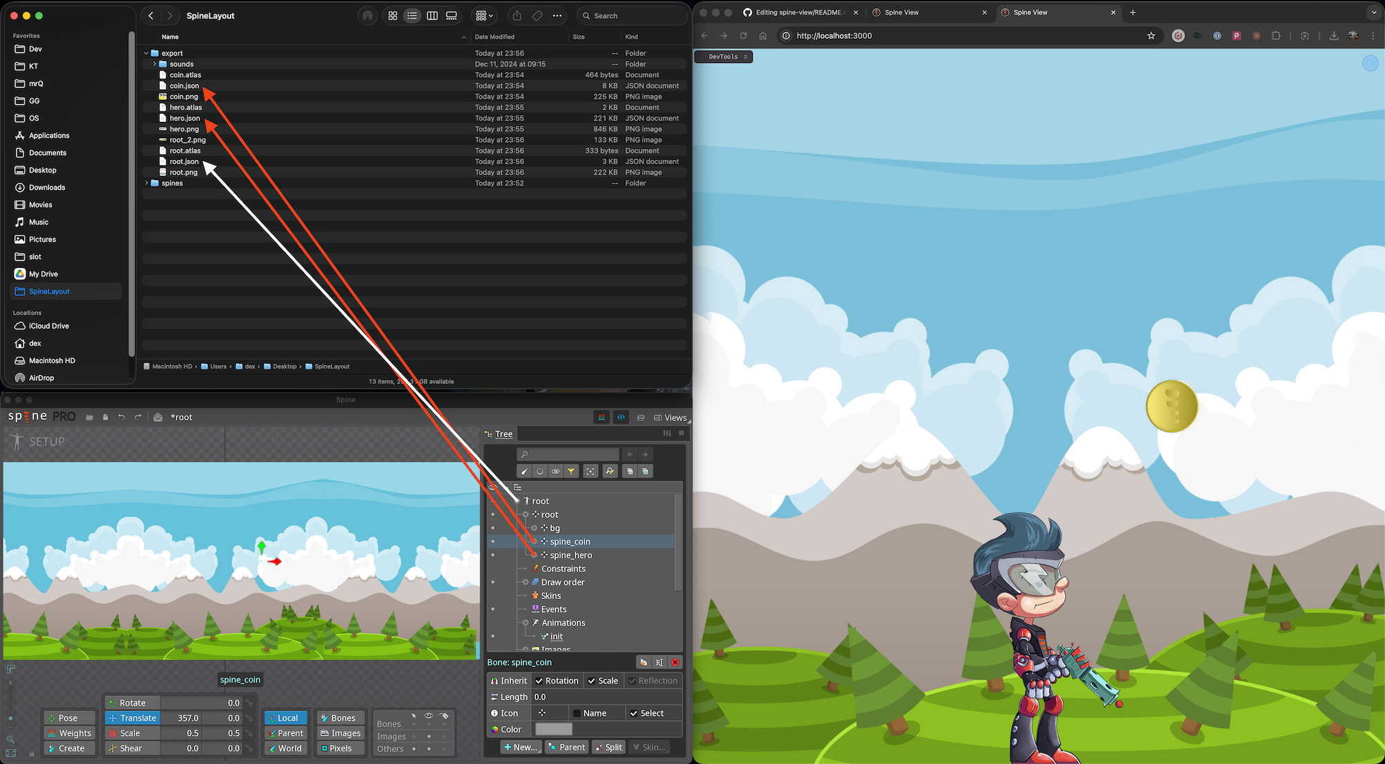 Slot Embedding example